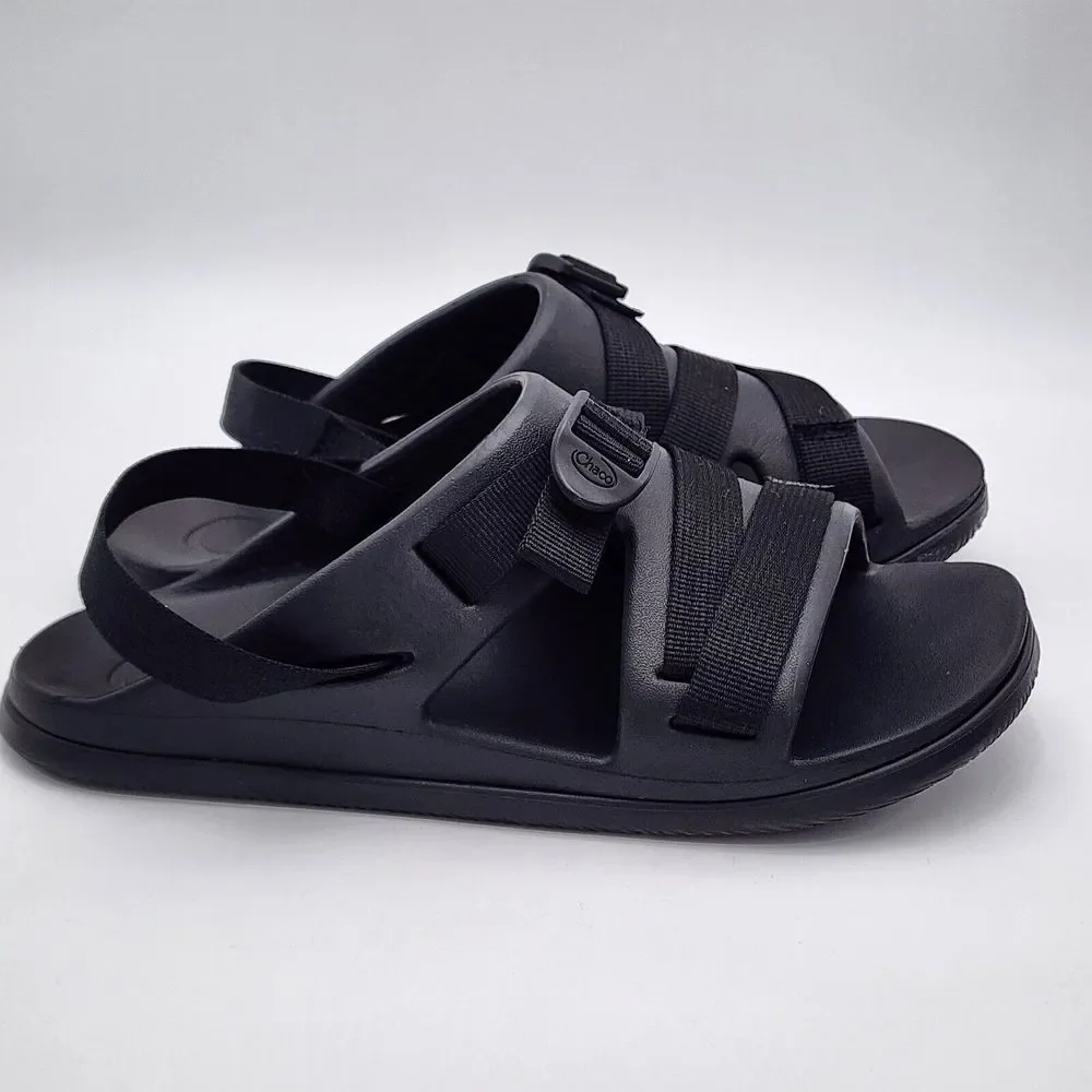 CHACO Chillos Sport Women's Sz 10 Slide Sandals Back Strap Black‎ Lightweight